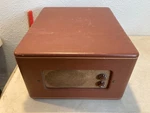 Vintage Silvertone Suitcase Record Player Phonograph Powers Spins. Fixed Price $149.99.