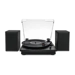 Victrola Montauk Vinyl Record Player Turntable 3-SPEED Bluetooth Speakers Black. Fixed Price $103.99.