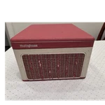 Vintage Westinghouse H71MP Portable Suitcase Record Player 4-SPEED Red/white. Fixed Price $35.00.