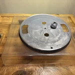 Toshiba SR-A200 Belt Drive Dust Cover With Hinges , Platter And Arm Weight. Fixed Price $19.99.