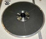 Kenwood Turntable Platter And Mat With 45 Hole Converter Part #D02-0024. Fixed Price $40.00.