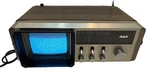 Vintage Tv 1981 Rca Portable 5" B&w Analog Am/fm Stereo Radio Afr 055B Works. Fixed Price $99.99.
