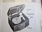 Admiral 6RP48-3A1 Phonograph Record Player Photofact. Fixed Price $6.50.
