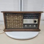 Vintage Rca Victor Am/fm Radio Wood Cabinet RGC42S Pecan. Fixed Price $79.99.