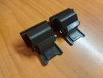 2X Scott PS-67A Turntable Dust Cover Hinge Zippers. Fixed Price $29.15.