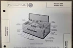 Wilcox-gay Model 3F10 "recordio" Tape Recorder Photofact. Fixed Price $7.50.