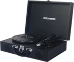 Sylvania STT104BT - Vintage Turntable 3 Speed Vinyl Record Player Suitcase/b. Fixed Price $49.99.