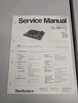 Technics SL-B211U Turntable System Service Manual D-5553. Fixed Price $54.95.