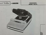 Sams Photofact Repair Service Parts Manual For Panasonic SG-671 Stereo 1968. Fixed Price $11.00.