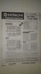 Hitachi SDT-22H T-55H Service Manual Original Repair Book Stereo. Fixed Price $20.00.