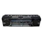 Vintage Boombox Soundesign Model 4754 Am/fm Dual Cassette Player. Fixed Price $99.99.