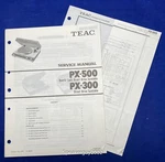 Original Teac PX-500 PX-300 Turntable Service Manual Schematic. Fixed Price $17.95.