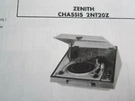 Zenith 2NT20Z, X510F, X510J Phonograph Record Player Photofact. Fixed Price $6.50.