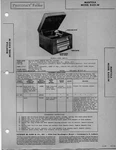 1946 Mantola R655-W Phonograph Service Manual Photofact Schematic Radio Tube Fix. Fixed Price $8.99.