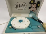 Walt Disney Mickey Mouse Record Player Vintage 70S General Electric Works. Fixed Price $77.77.