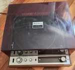 Vintage Sony HP-180 Stereo Solid State Record Player Am/fm Works. Fixed Price $382.50.