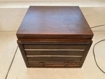 Vtg General Electric RP-14 Portable Record Player Turntable Radio Spins Power. Fixed Price $139.99.