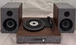 Crosley CR7020A-GY Aria Vinyl Record Player With Speakers Wireless. Fixed Price $110.00.