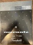 Marantz TT1060 TT-1060 Turntable Service Manual **original**. Fixed Price $19.79.