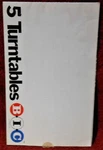 **original** Bic Turntables Product Brochure/poster. Fixed Price $10.00.