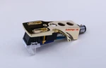 Gold Headshell & Catridge For Technics SL1000, SL1100, SL120, SL110, SL1300. Fixed Price $66.62.