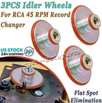 3 Idler Wheel For Rca 45 Rpm Record Changer RP-168 RP-190 Flat Spot Elimination. Fixed Price $54.99.