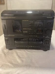 Magnavox FCD-196 Vintage Double Cassette Tape, Cd, Record Player Stereo, Fm-am. Fixed Price $139.67.