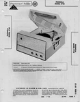 1960 Phonola 2758 Record Player Changer Phonograph Service Manual Photofact Fix. Fixed Price $8.99.