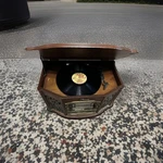 This An Emerson NR305TT Complete Home Audio System With Vintage Aesthetic. Fixed Price $120.00.