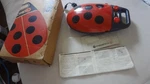 Columbia Portable Record Player Model SE-8 Ladybug Tested Used. Fixed Price $173.72.