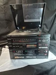 Magnavox EC8000 Vinyl Casset Player Home Stereo Shelf System Turns On Untested. Fixed Price $50.00.