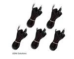 Set Of 5 - 16 Gauge Cable For Bose Acoustimass Cube Speakers. Fixed Price $53.88.