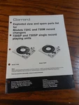 Garrard 720C 730M 720SP 730SP Turntable Service Manual. Fixed Price $18.00.