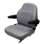 Replacement Gray Seat W/armrests Fits Exmark, Toro Zero Turn Mowers. Fixed Price $365.99.