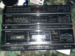 Pioneer RX-1181 Stereo Cassette Tape Deck Digital Synthesizer Tuner For Parts. Fixed Price $50.00.