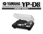 Yamaha YP-D8 Turntable Owners Manual. Fixed Price $19.99.