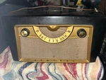 Admiral Radio Phonograph 5D31. Fixed Price $98.00.