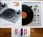 Garrard DD131, 132, Multiple Play Turntables, Music Recovery Module Brochures. Fixed Price $6.00.
