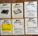 6-ZENITH Record Changer Service Manuals +4 More. 1962-63-64 Stereo Hi-fi Binder. Fixed Price $60.00.