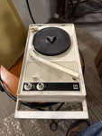 Vintage 1960S Rca Victor Portable Record Player Victrola Model VZP11. Fixed Price $45.00.