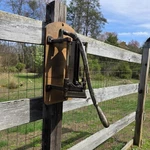 Antique Vintage French Fry Cutter Potato Press. Bloomfield Industries #29. D3. Fixed Price $150.00.