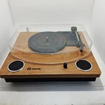 Record Player Popsky Vintage Turntable Model TT202-W Bluetooth Rca Jack Speakers. Fixed Price $34.97.