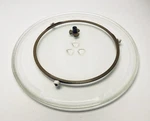 Ge Micro Glass Turntable+support Part # WB49X10129 WB06X10873 WB06X10875 OV176. Fixed Price $49.29.