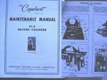 Capehart 41-E Changer Manual & Preamp Schematics 400N Turn Over Record X. Fixed Price $19.99.