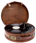 Clearclick Vintage Suitcase Turntable With Bluetooth & Usb Classic Wooden Style. Fixed Price $119.95.