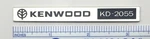Kenwood KD-2055 Turntable Badge Logo Custom Made Aluminum. Fixed Price $9.95.