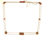 Philco 46-1209 / 47-1227: Copper Aerial 22" X 21" & Screw Works Great. Fixed Price $40.00.