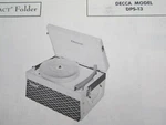 Decca DPS-13 Phonograph Record Player Photofact. Fixed Price $6.50.