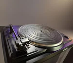 Turntable Sharp RP-Z1500 Vintage With New Belt Record Player. Fixed Price $105.00.