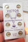 Vintage 1930S Home Recording Needles Rca Victor, Unused Pack Of 8. Fixed Price $11.99.